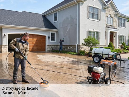 Nettoyage de façade 77 Seine-et-Marne  Entreprise Desimpel 77