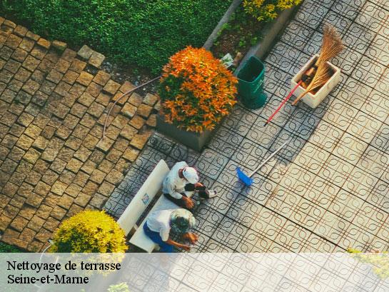 Nettoyage de terrasse 77 Seine-et-Marne  Entreprise Desimpel 77