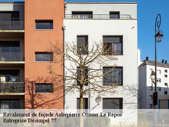 Ravalement de façade  aubepierre-ozouer-le-repos-77720 Entreprise Desimpel 77