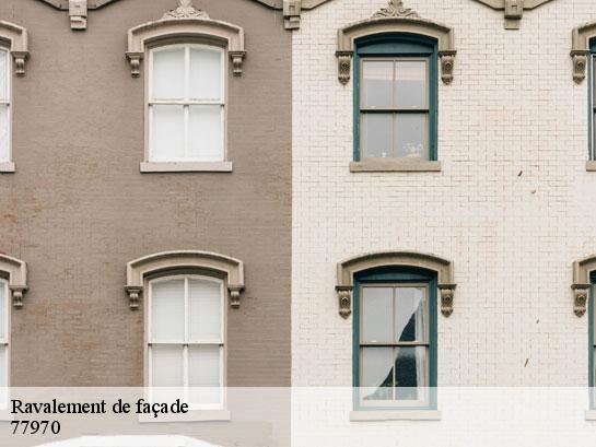 Ravalement de façade  bezalles-77970 Entreprise Desimpel 77