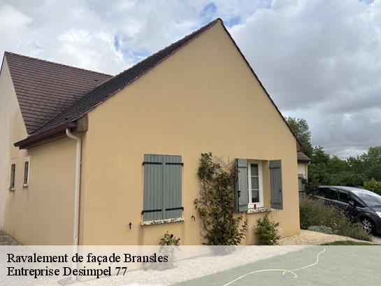 Ravalement de façade  bransles-77620 Entreprise Desimpel 77