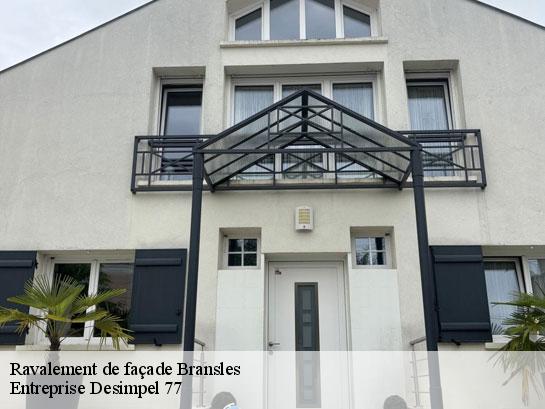 Ravalement de façade  bransles-77620 Entreprise Desimpel 77