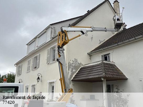 Ravalement de façade  champs-sur-marne-77420 Entreprise Desimpel 77
