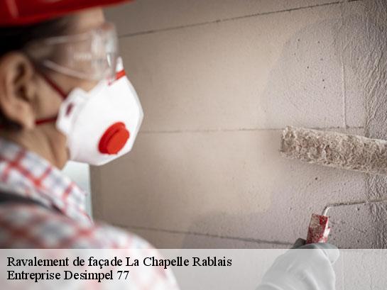 Ravalement de façade  la-chapelle-rablais-77370 Entreprise Desimpel 77