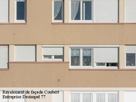 Ravalement de façade  coubert-77170 Entreprise Desimpel 77