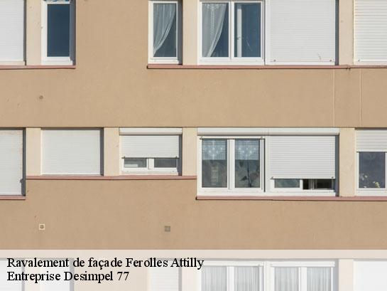 Ravalement de façade  ferolles-attilly-77150 Entreprise Desimpel 77