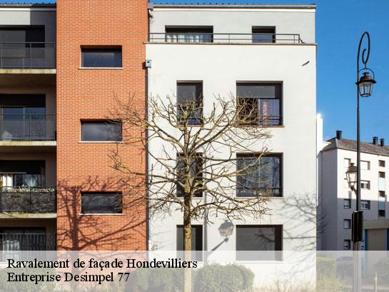 Ravalement de façade  hondevilliers-77510 Entreprise Desimpel 77