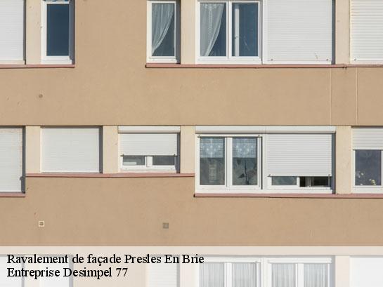 Ravalement de façade  presles-en-brie-77220 Entreprise Desimpel 77