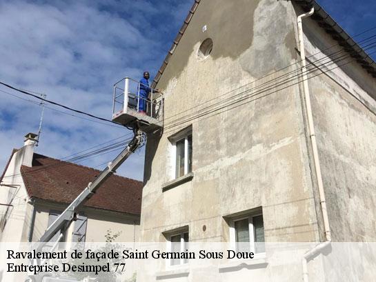 Ravalement de façade  saint-germain-sous-doue-77169 Entreprise Desimpel 77