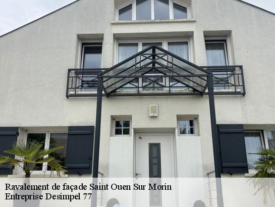 Ravalement de façade  saint-ouen-sur-morin-77750 Entreprise Desimpel 77