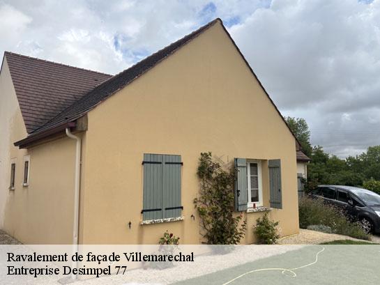 Ravalement de façade  villemarechal-77710 Entreprise Desimpel 77