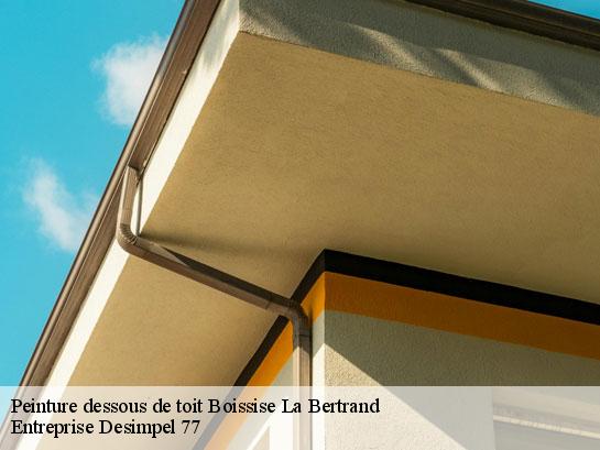 Peinture dessous de toit  boissise-la-bertrand-77350 Entreprise Desimpel 77