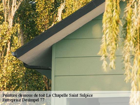 Peinture dessous de toit  la-chapelle-saint-sulpice-77160 Entreprise Desimpel 77