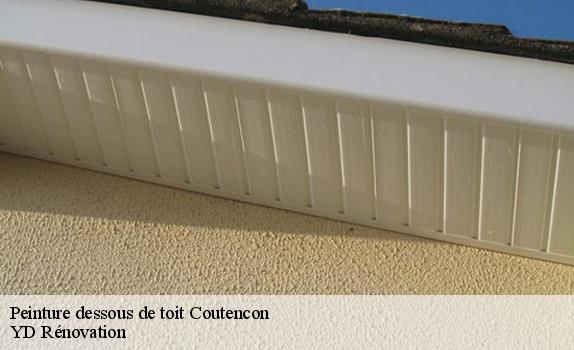 Peinture dessous de toit  coutencon-77154 YD Rénovation