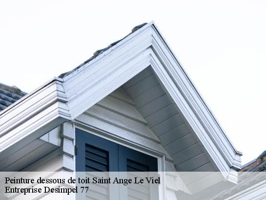 Peinture dessous de toit  saint-ange-le-viel-77710 Entreprise Desimpel 77
