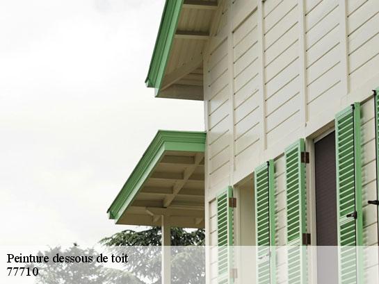 Peinture dessous de toit  saint-ange-le-viel-77710 Entreprise Desimpel 77
