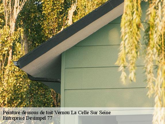 Peinture dessous de toit  vernou-la-celle-sur-seine-77670 Entreprise Desimpel 77