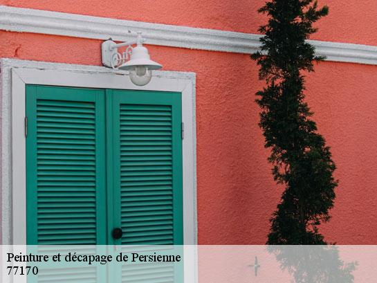 Peinture et décapage de Persienne  brie-comte-robert-77170 Entreprise Desimpel 77