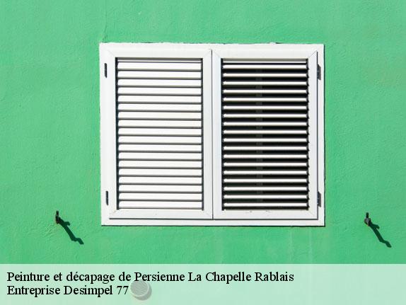 Peinture et décapage de Persienne  la-chapelle-rablais-77370 Entreprise Desimpel 77