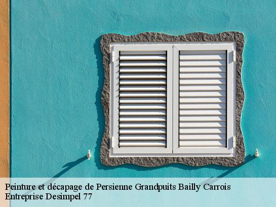 Peinture et décapage de Persienne  grandpuits-bailly-carrois-77720 Entreprise Desimpel 77