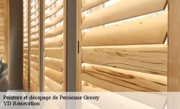 Peinture et décapage de Persienne  gressy-77410 YD Rénovation
