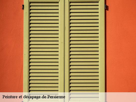 Peinture et décapage de Persienne  marolles-sur-seine-77130 Entreprise Desimpel 77