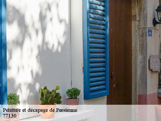 Peinture et décapage de Persienne  marolles-sur-seine-77130 Entreprise Desimpel 77