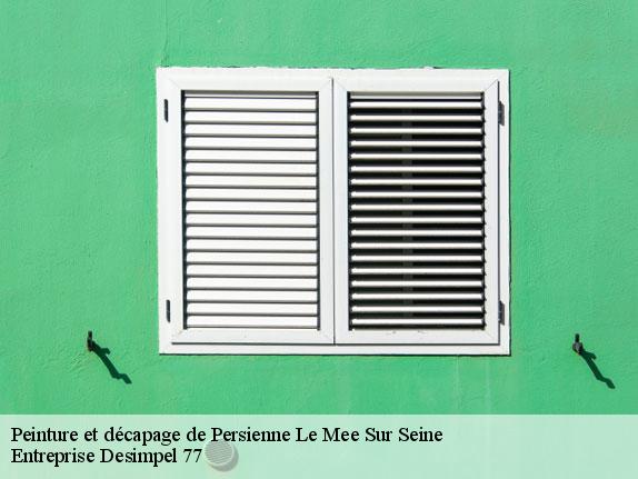 Peinture et décapage de Persienne  le-mee-sur-seine-77350 Entreprise Desimpel 77