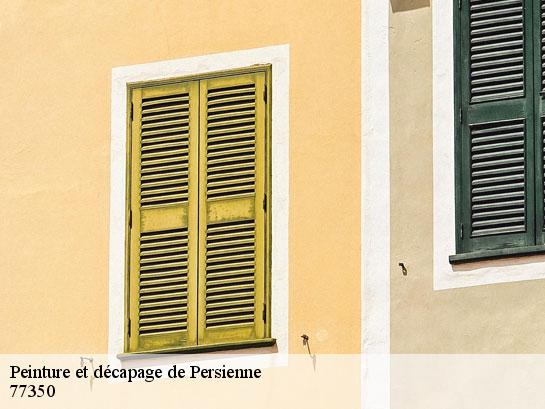 Peinture et décapage de Persienne  le-mee-sur-seine-77350 Entreprise Desimpel 77