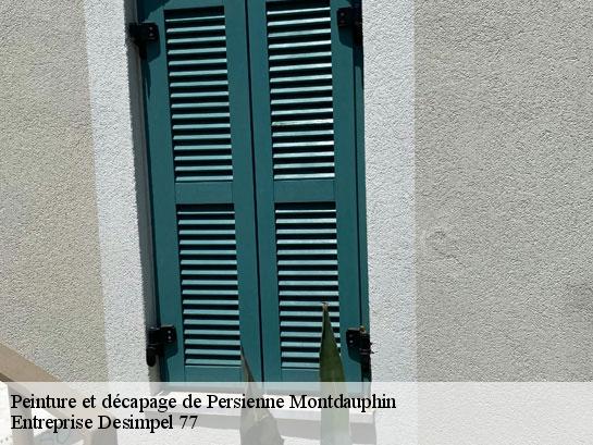 Peinture et décapage de Persienne  montdauphin-77320 Entreprise Desimpel 77