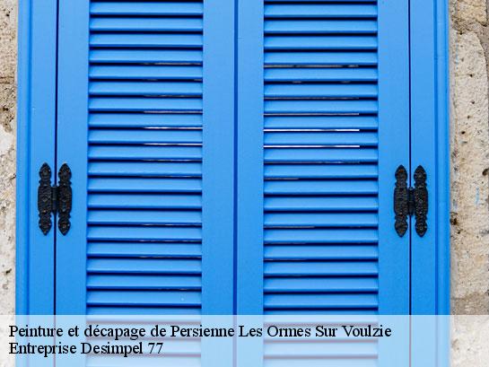 Peinture et décapage de Persienne  les-ormes-sur-voulzie-77134 Entreprise Desimpel 77