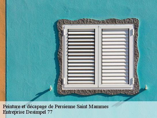 Peinture et décapage de Persienne  saint-mammes-77670 Entreprise Desimpel 77