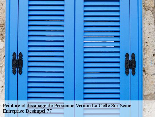 Peinture et décapage de Persienne  vernou-la-celle-sur-seine-77670 Entreprise Desimpel 77