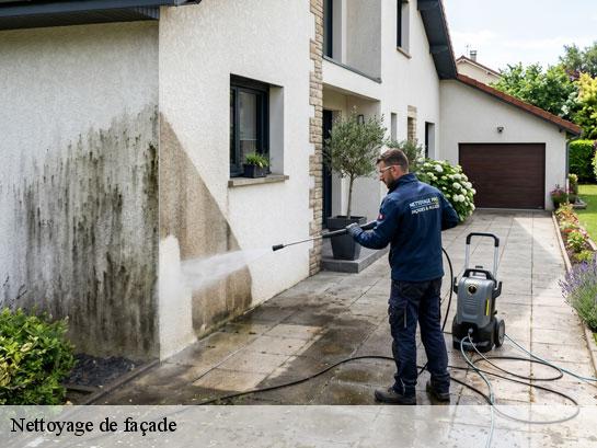 Nettoyage de façade  marolles-sur-seine-77130 Entreprise Desimpel 77
