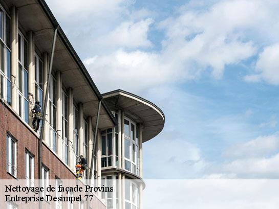 Nettoyage de façade  provins-77160 Entreprise Desimpel 77