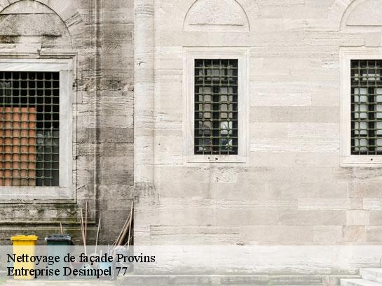 Nettoyage de façade  provins-77160 Entreprise Desimpel 77