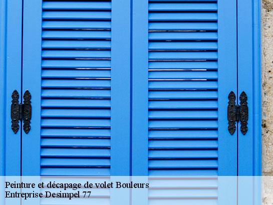 Peinture et décapage de volet  bouleurs-77580 Entreprise Desimpel 77