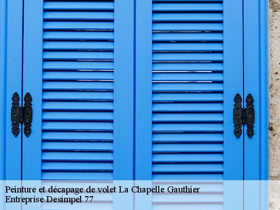 Peinture et décapage de volet  la-chapelle-gauthier-77720 Entreprise Desimpel 77