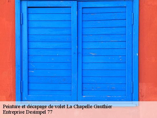 Peinture et décapage de volet  la-chapelle-gauthier-77720 Entreprise Desimpel 77