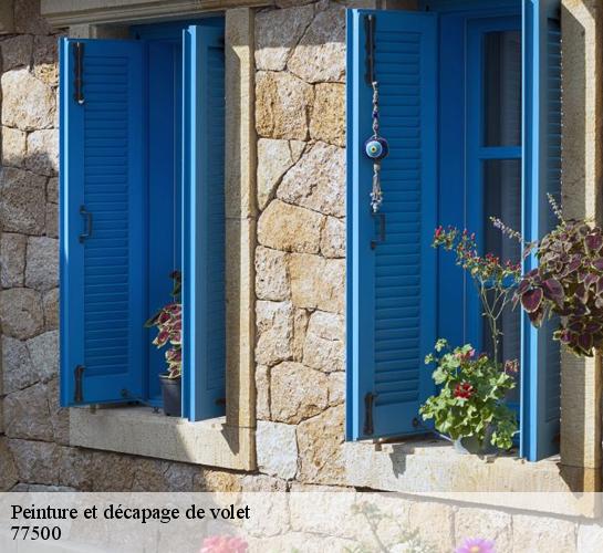 Peinture et décapage de volet  77500