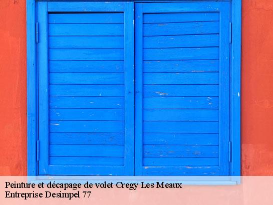 Peinture et décapage de volet  cregy-les-meaux-77124 Entreprise Desimpel 77