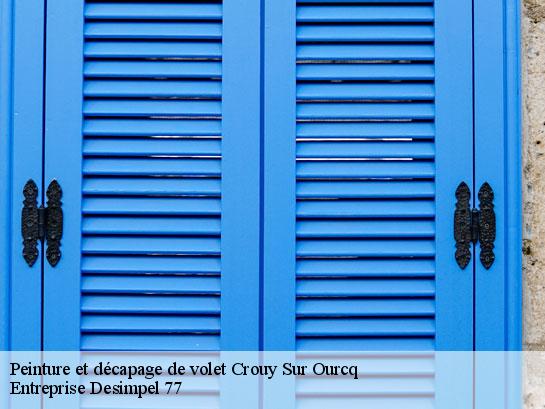 Peinture et décapage de volet  crouy-sur-ourcq-77840 Entreprise Desimpel 77