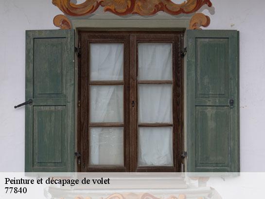 Peinture et décapage de volet  crouy-sur-ourcq-77840 Entreprise Desimpel 77
