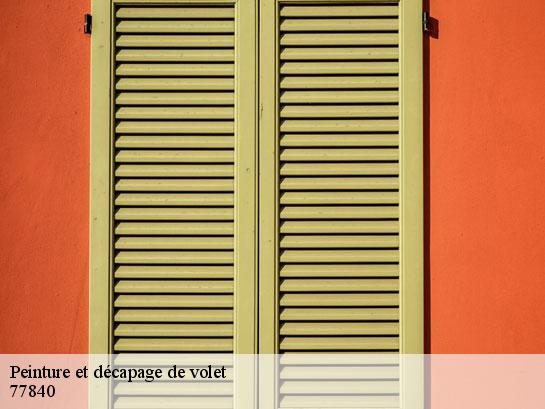 Peinture et décapage de volet  crouy-sur-ourcq-77840 Entreprise Desimpel 77
