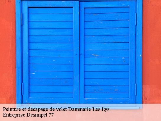 Peinture et décapage de volet  dammarie-les-lys-77190 Entreprise Desimpel 77