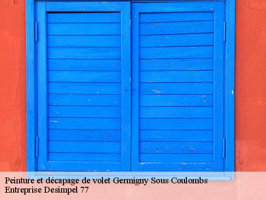 Peinture et décapage de volet  germigny-sous-coulombs-77840 Entreprise Desimpel 77