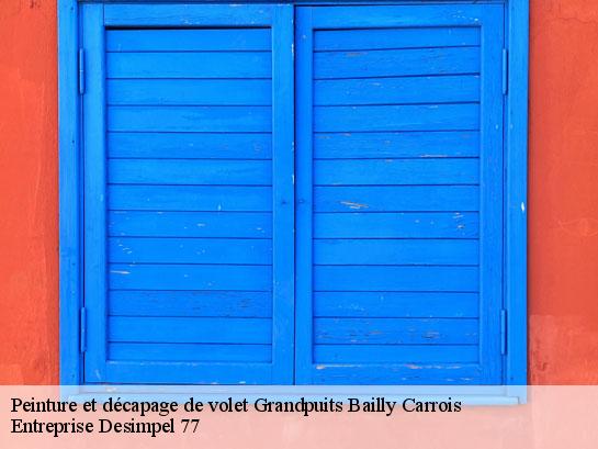 Peinture et décapage de volet  grandpuits-bailly-carrois-77720 Entreprise Desimpel 77