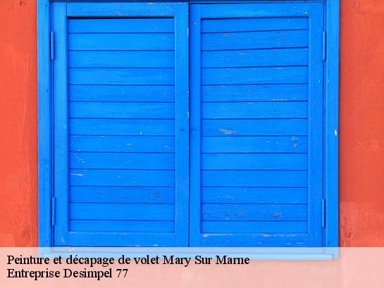 Peinture et décapage de volet  mary-sur-marne-77440 Entreprise Desimpel 77