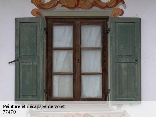 Peinture et décapage de volet  montceaux-les-meaux-77470 Entreprise Desimpel 77