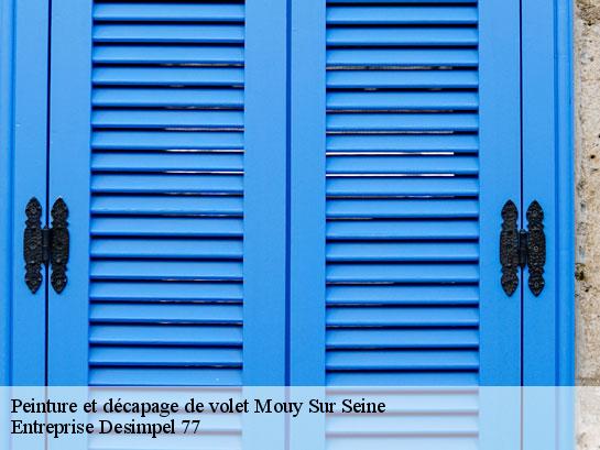 Peinture et décapage de volet  mouy-sur-seine-77480 Entreprise Desimpel 77